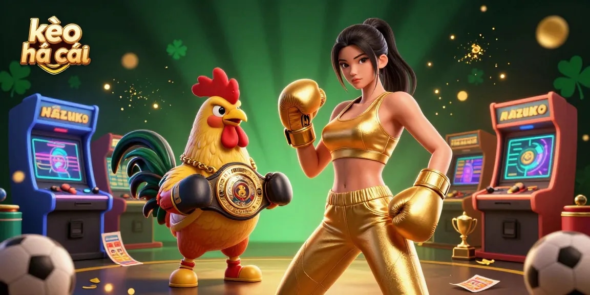 Experience the excitement of kèo nhà cái with vibrant sports betting elements and a dynamic scene.