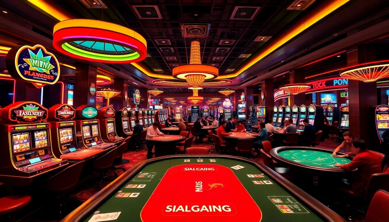 Jouer à casino en ligne le plus payant dans une ambiance de jeu animée et lumineuse.