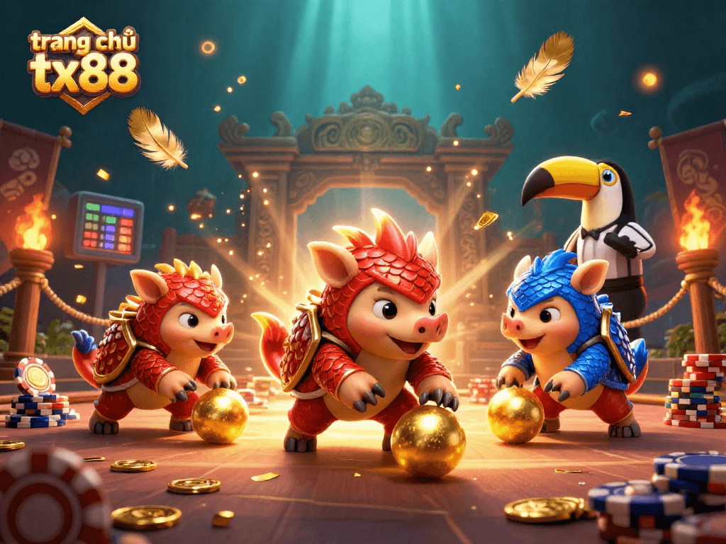Engage in the action at trang chủ tx88 with rival pangolins bowling through poker strategies.