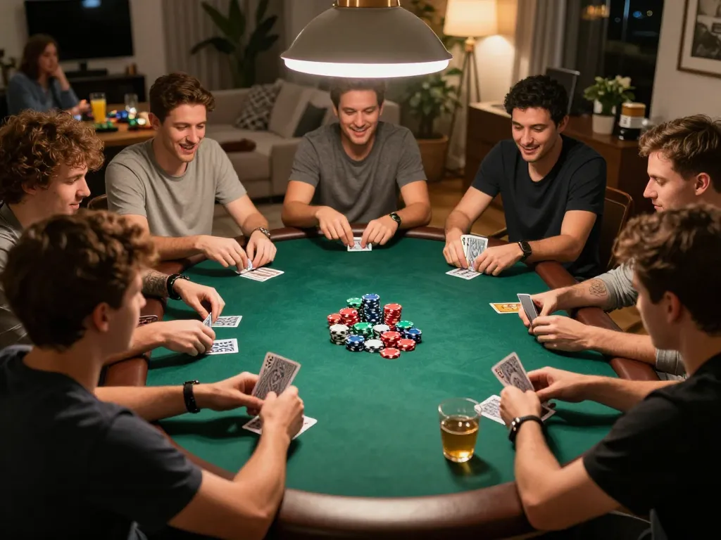 Experience camaraderie and strategy at https://rikvip09.com/ with friends during an exciting poker game night.