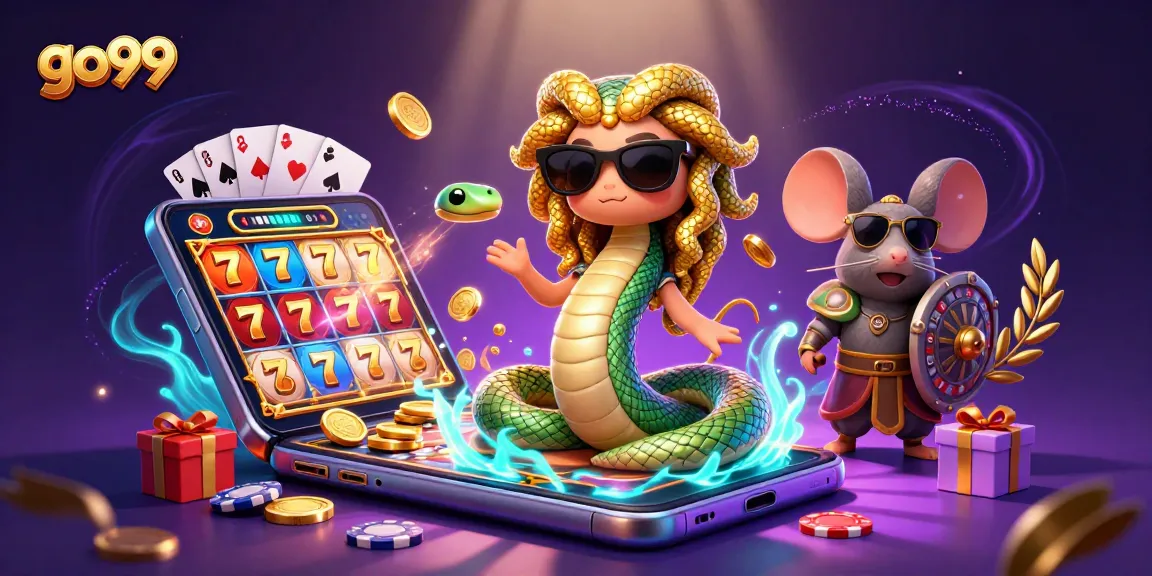 Experience go99's exciting gaming with Medusa and unique casino elements bursting with fun.