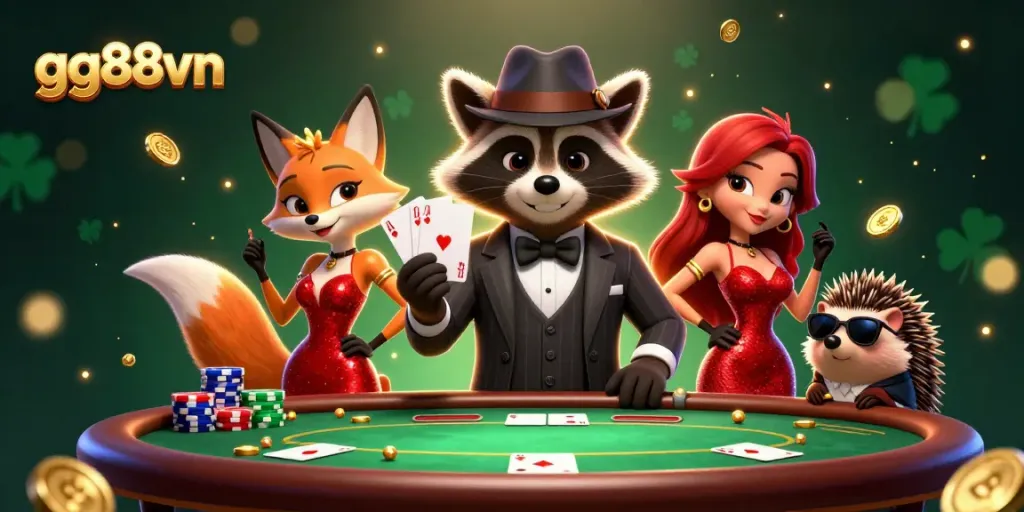 Experience thrilling wins at gg88vn with engaging poker scenes and vibrant casino elements.