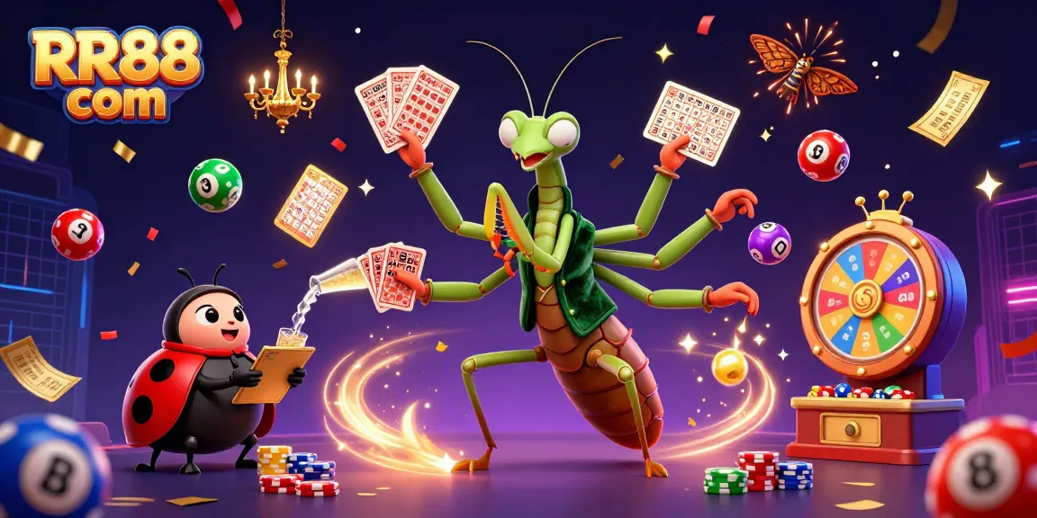 Experience the thrill of RR88 com's exciting gameplay with dynamic lottery and casino elements.