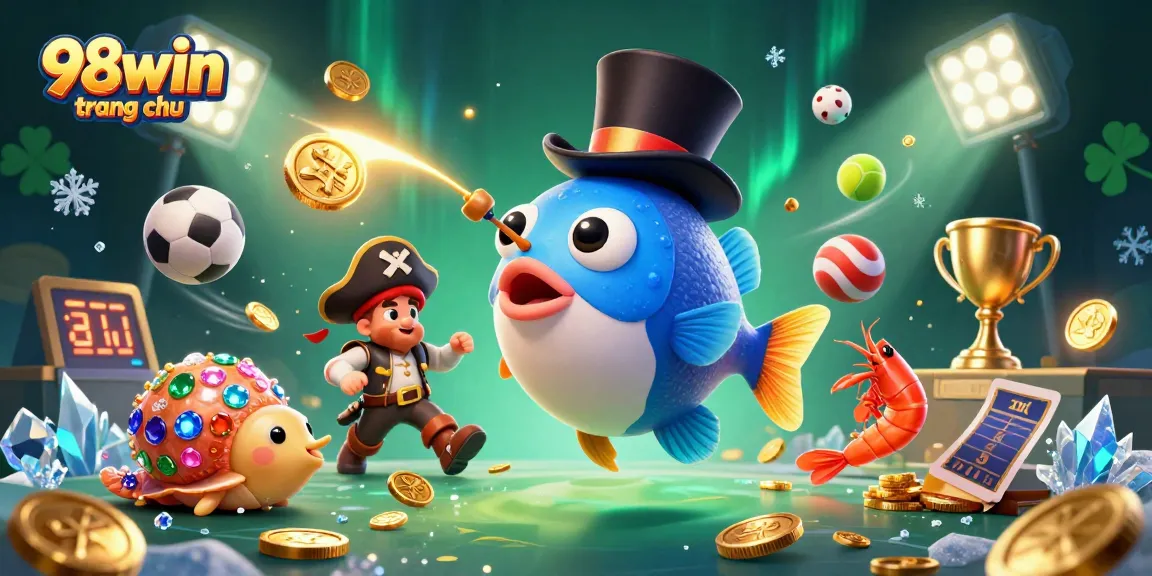 Experience thrilling gaming at 98win trang chu with a vibrant undersea casino adventure.
