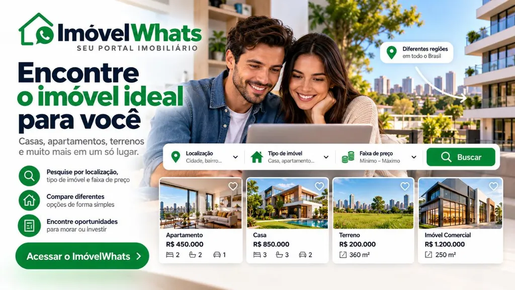 Portal imobiliário ImóvelWhats