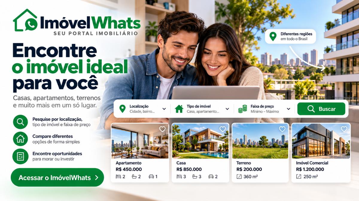 Portal imobiliário ImóvelWhats