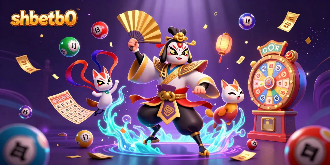 Experience the vibrant energy of shbetb0 with dynamic lottery games featuring colorful balls and engaging characters.