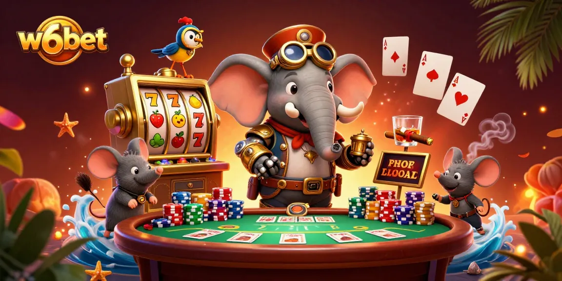 Gire para ganhar com jogos emocionantes no w6bet, apresentando slots vibrantes e mesas de cartas.
