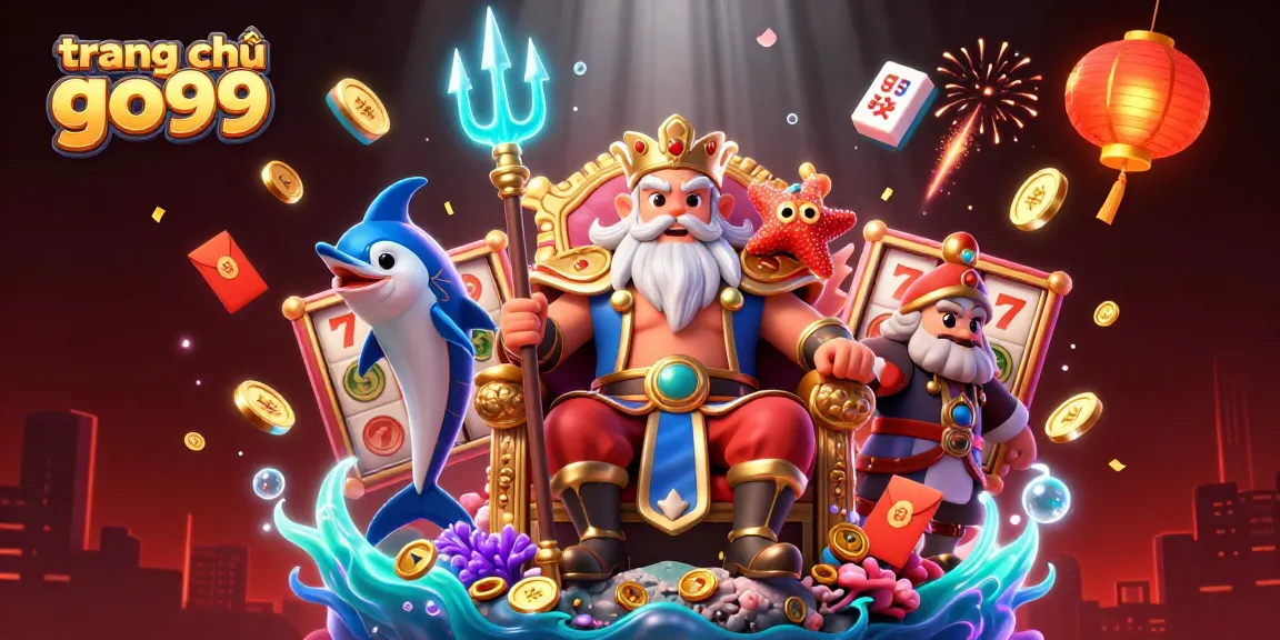 Experience the thrill of gaming at trang chủ go99, featuring vibrant slot reels and dynamic casino elements.