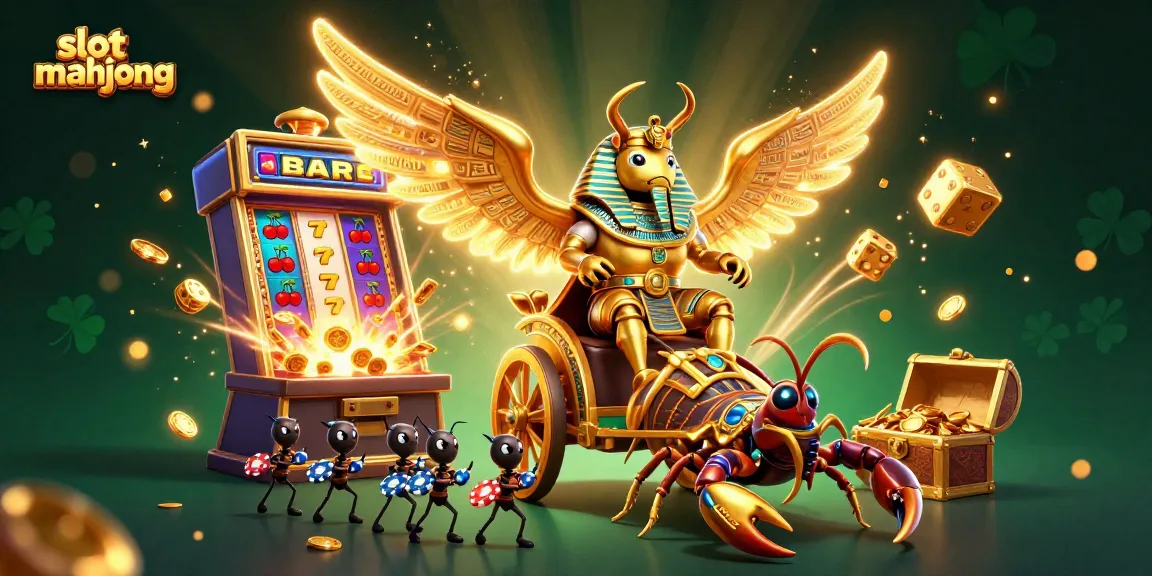 Engage with the thrilling slot mahjong experience surrounded by magical symbols and vibrant visuals.