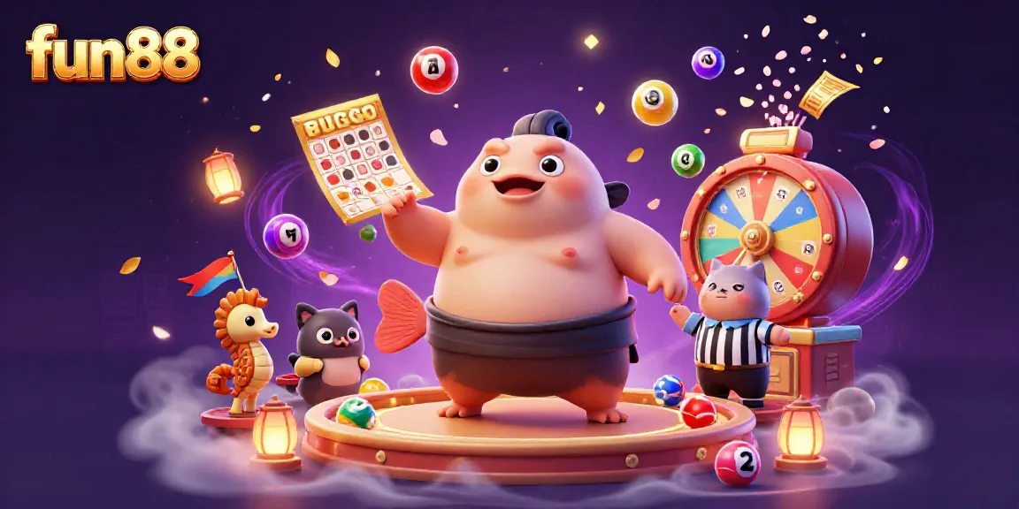 Engage with fun88's vibrant underwater casino scene featuring unique characters and games.
