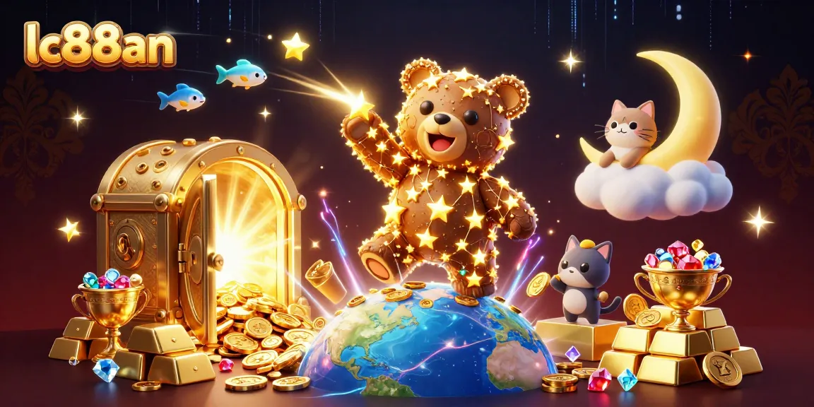 Engage with lc88an's thrilling 3D jackpot adventure featuring dazzling treasure and fortune.