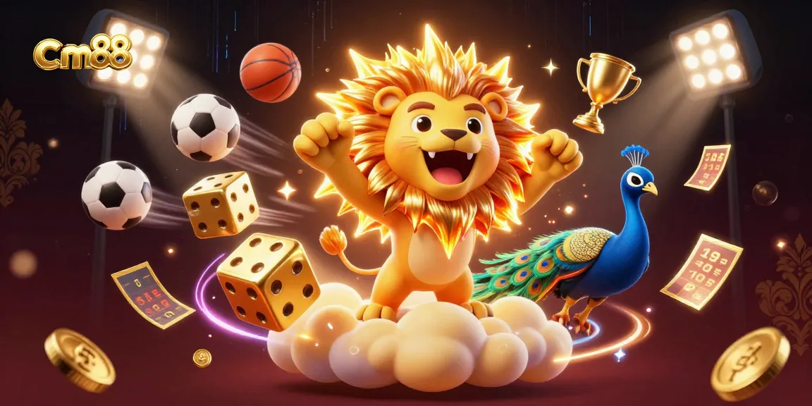 Experience the thrill of sports betting with cm88 featuring dynamic 3D elements and vibrant action.