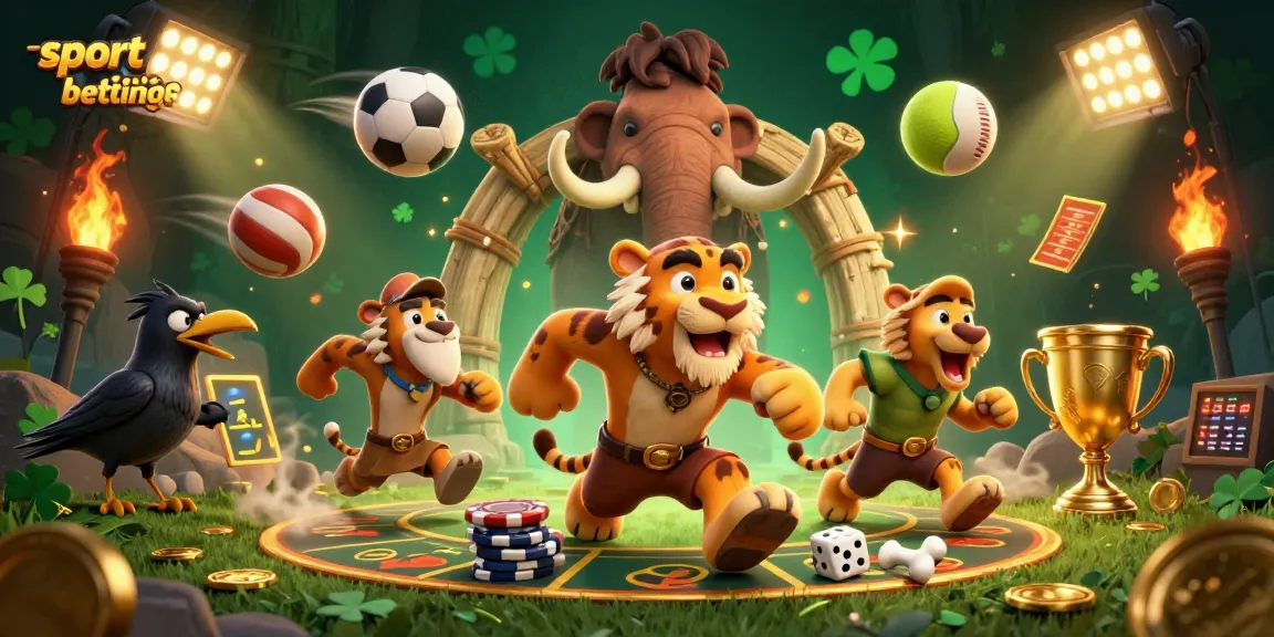 Experience thrilling sport betting online with dynamic sports elements and engaging characters in action.