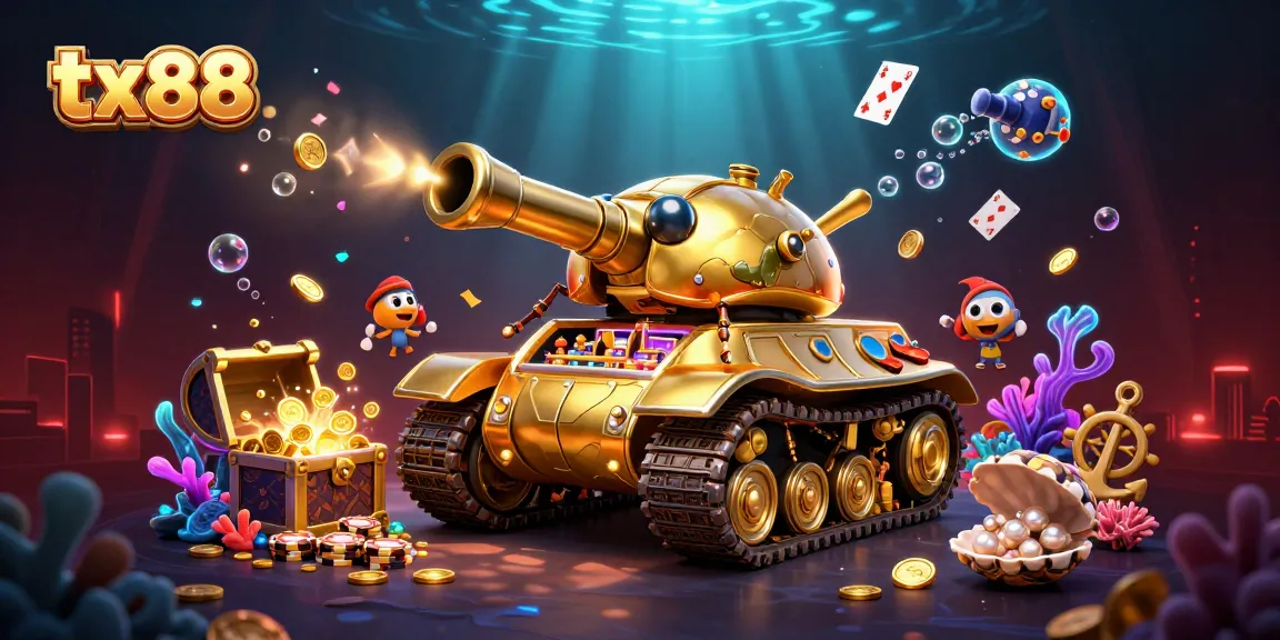 Capture thrilling gaming adventures with tx88 in a vibrant 3D casino scene alive with gold!